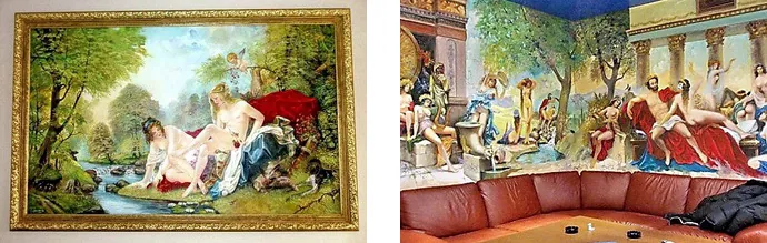 Роспись стен в Москве: современно, модно, со вкусом