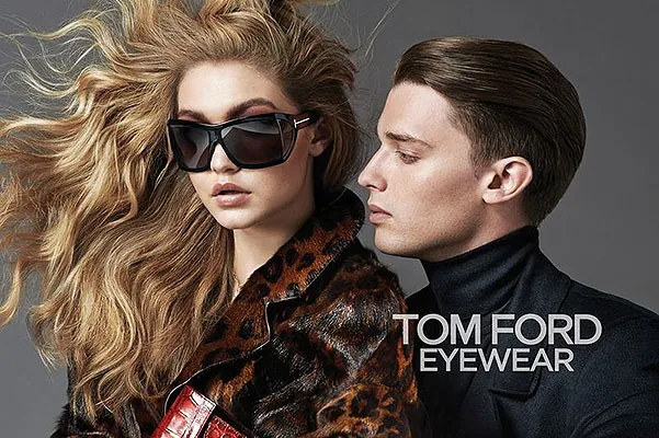 Патрик Шварценеггер и Джиджи Хадид в рекламе Tom Ford