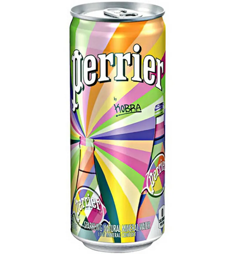 Perrier в стиле граффити