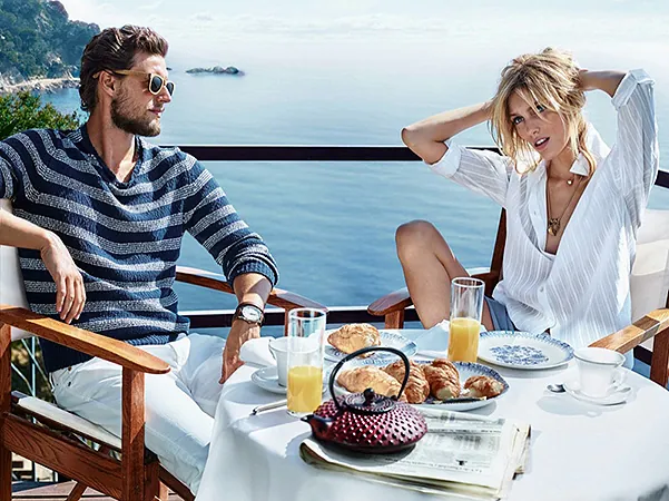 Аня Рубик с супругом в лукбуке новой коллекции Massimo Dutti Аня Рубик с супругом в лукбуке новой коллекции Massimo Dutti