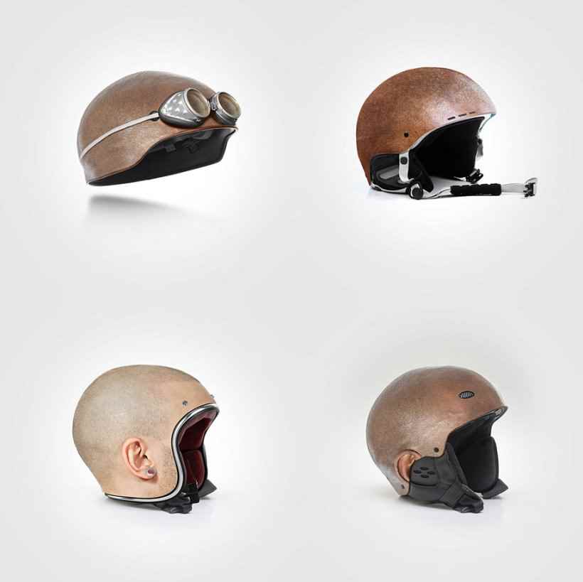 Шлемы, которые не отличить от реальной головы