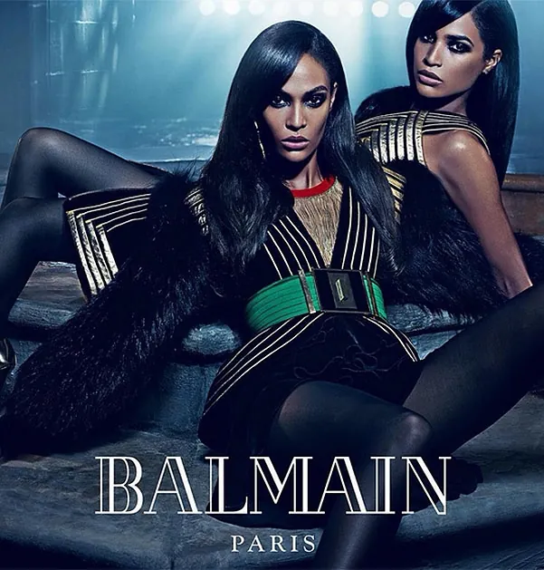 Кайли и Кендалл Дженнер в рекламной кампании Balmain Кайли и Кендалл Дженнер в рекламной кампании Balmain