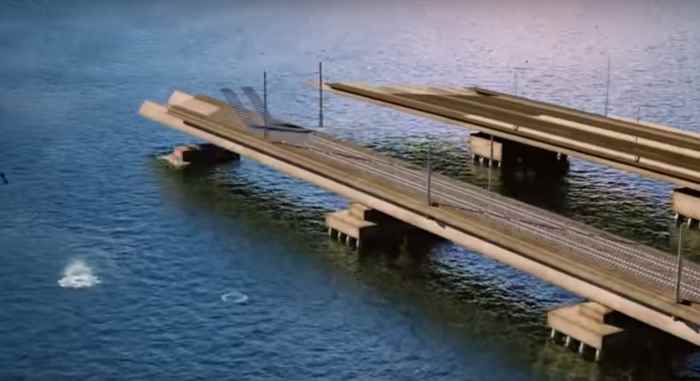Новый видеоролик о постройке Керченского моста