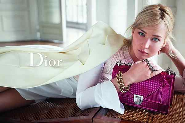 Дженнифер Лоуренс в весенне-летней кампании Dior