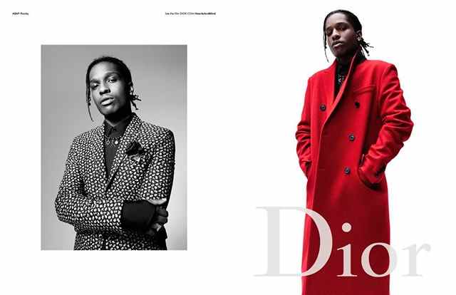 A$AP Rocky и Ларри Кларк в рекламной кампании Dior