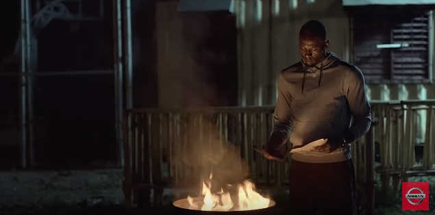 Усейн Болт борется с огнем в рекламной кампании Nissan