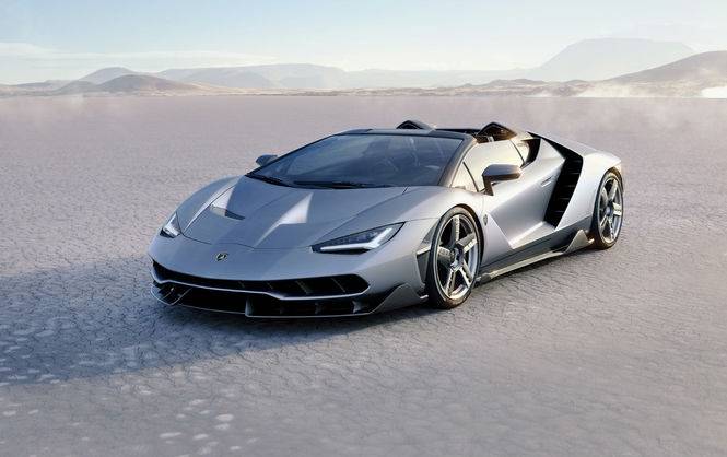 Lamborghini представила роскошный суперкар Centenario Roadster