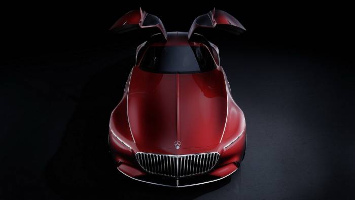 Новый 6-метровый купе Maybach поражает дизайном