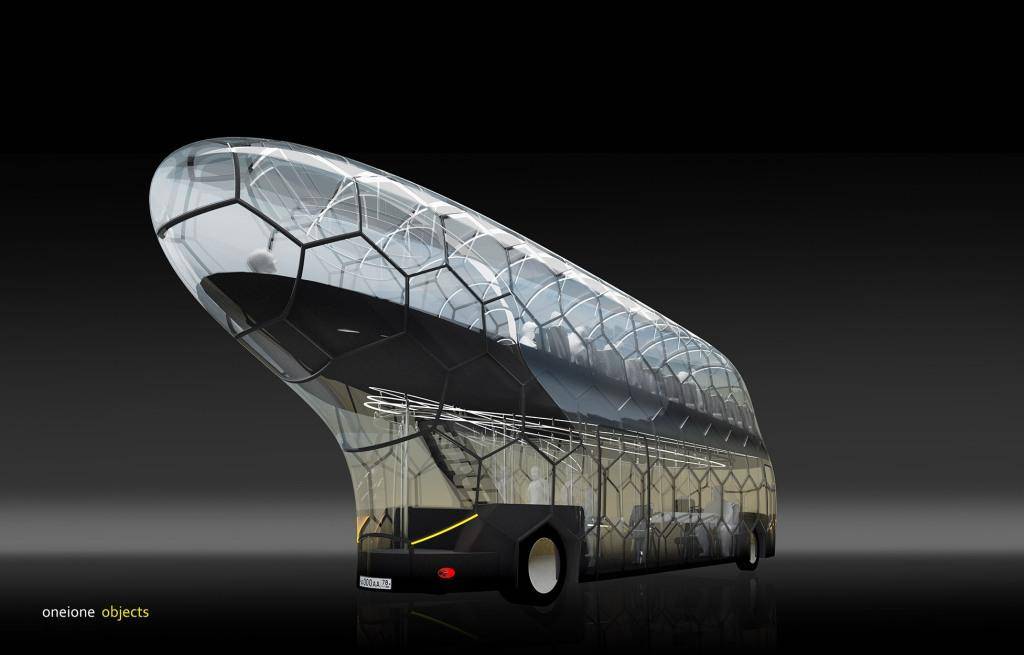 Студия Oneione разработала городской автобус будущего к Чемпионату мира по футболу