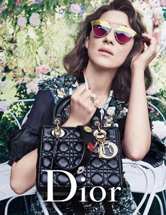 Марион Котийяр в рекламной кампании Lady Dior