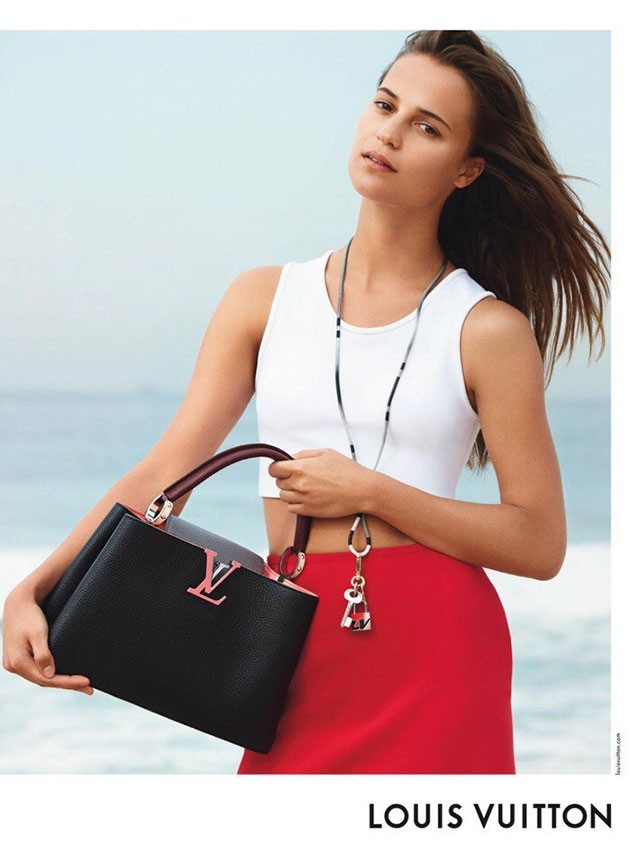 Алисия Викандер в рекламе Louis Vuitton