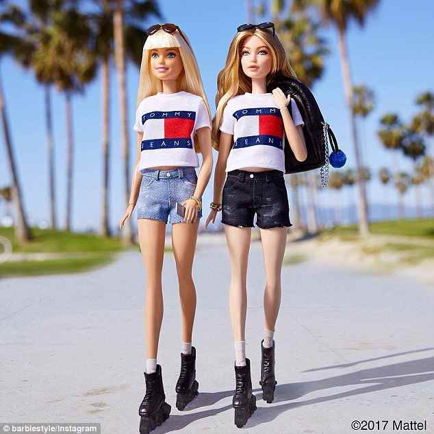Джиджи Хадид превратилась в куклу Барби для новой коллекции Tommy Hilfiger