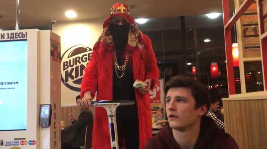 Big Russian Boss стал лицом рекламы Burger King в России