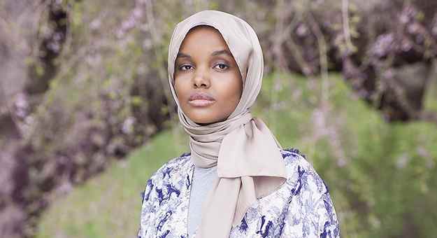 Модель в хиджабе Халима Аден снялась в первой рекламе