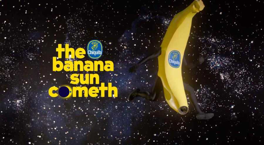 Производитель бананов Chiquita брендировал солнечное затмение 21 августа