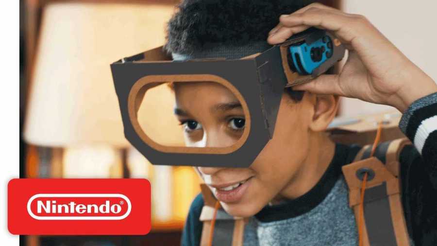 Дети стали DIY-креаторами в ролике для Nintendo Labo