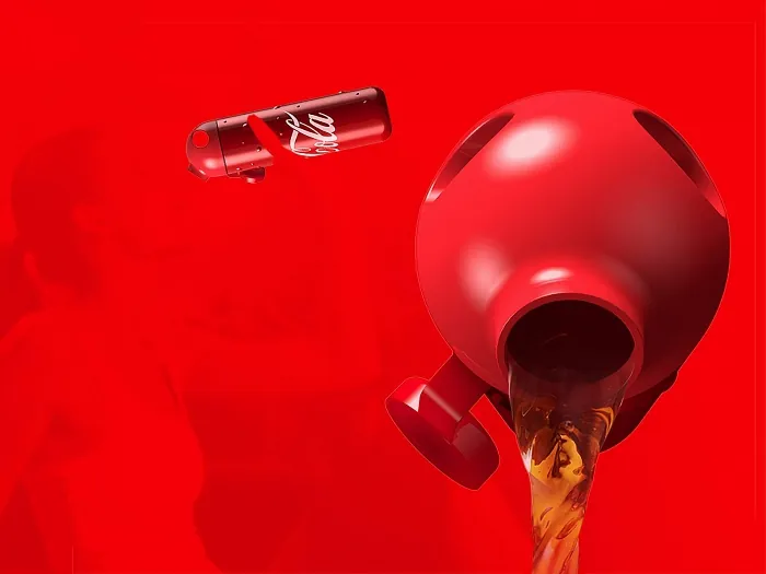 В Италии создали металлическую бутылку Coca-Cola