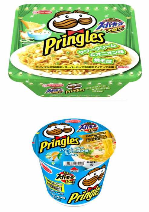 Pringles создал лапшу быстрого приготовления со вкусом сметаны и лука