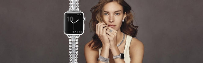 Для Apple Watch выпустили бриллиантовые браслеты