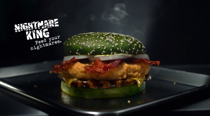 Burger King сняли ролик о ночных кошмарах