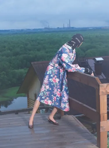 Vogue сняла моделей в российской глубинке в деревенских нарядах