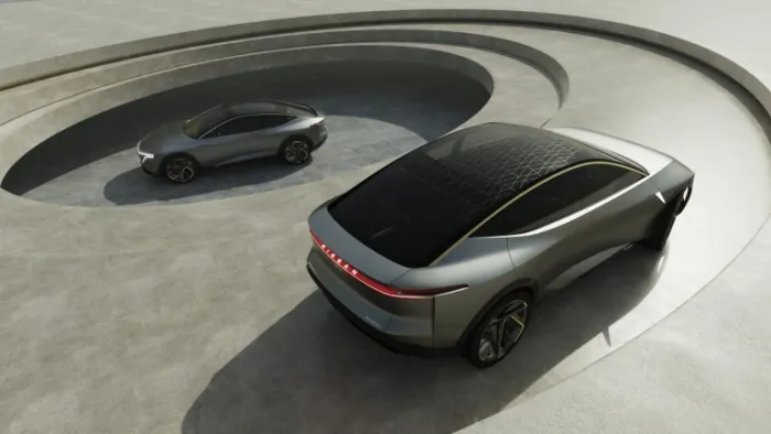 Nissan представил концепт электромобиля IMs Nissan представил концепт электромобиля IMs