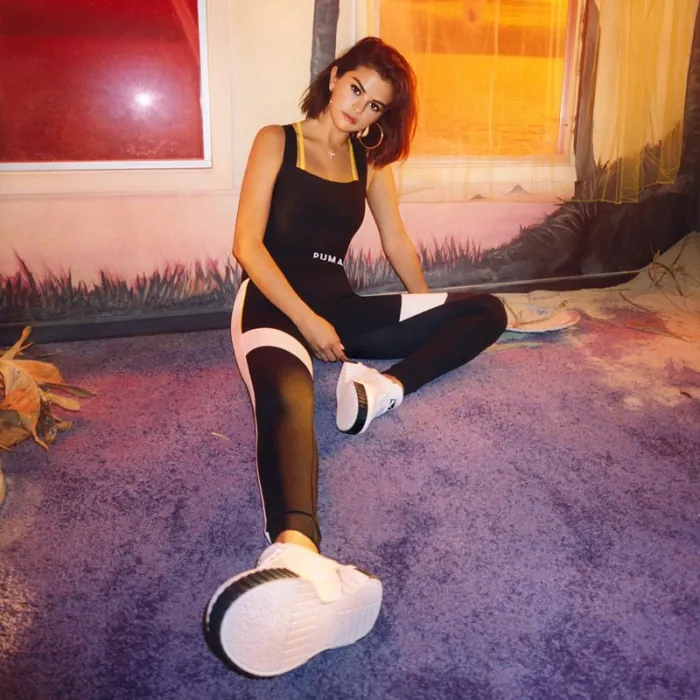 Селена Гомес в рекламе Puma