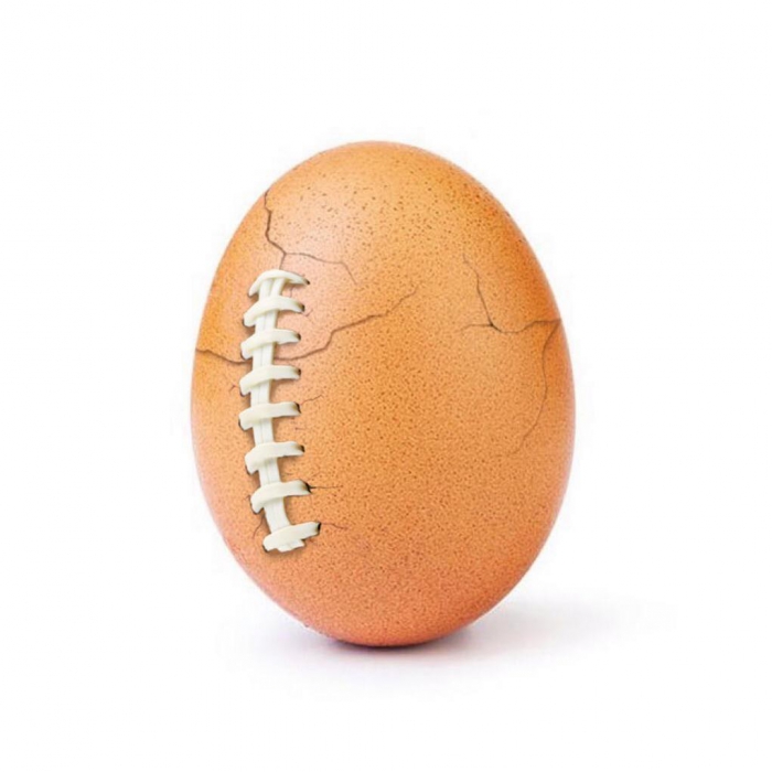 Самое популярное яйцо в Instagram прорекламировало Супербоул