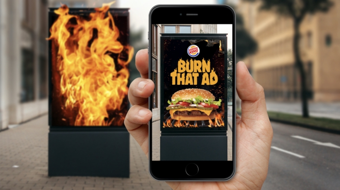 Burger King призвал «сжечь» рекламу конкурентов в обмен на воппер