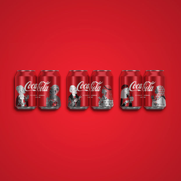 Coca-Cola представила новый дизайн упаковки, призывая к единству.