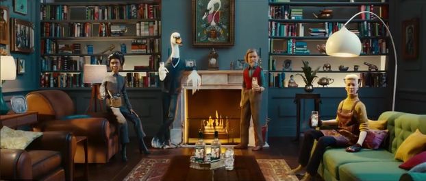 Для бренда джина выпустили анимационный ролик в стиле Уэса Андерсона.