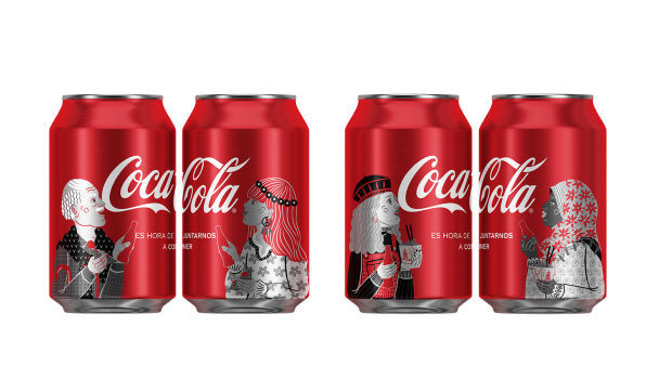 Coca-Cola представила новый дизайн упаковки, призывая к единству.