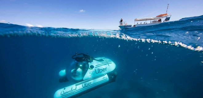 Uber запустит в Австралии подводное такси