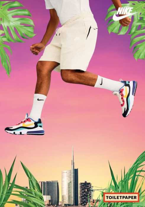Nike выпустил яркие постеры в честь релиза новой модели Air Max 270 React