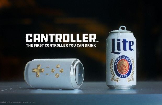 Miller Lite превратил банку пива в игровой контроллер
