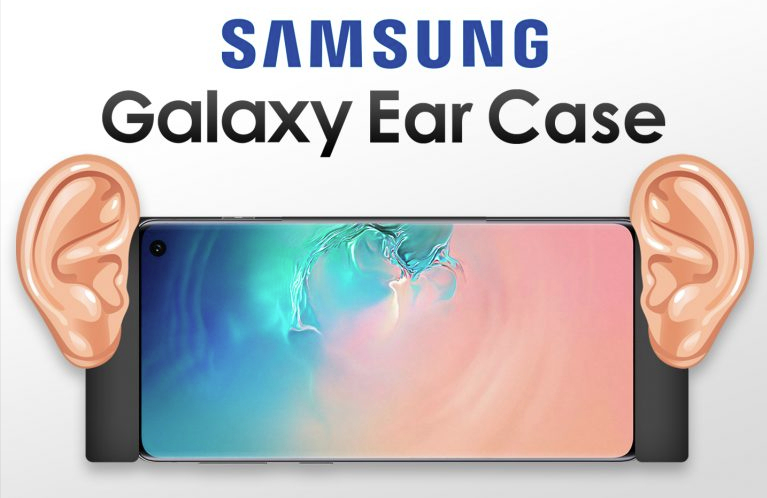Samsung запатентовала чехол для смартфона с человеческими ушами