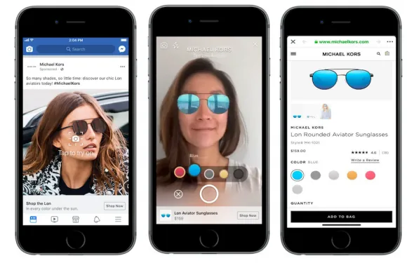 Instagram позволит примерить товар перед покупкой с помощью AR