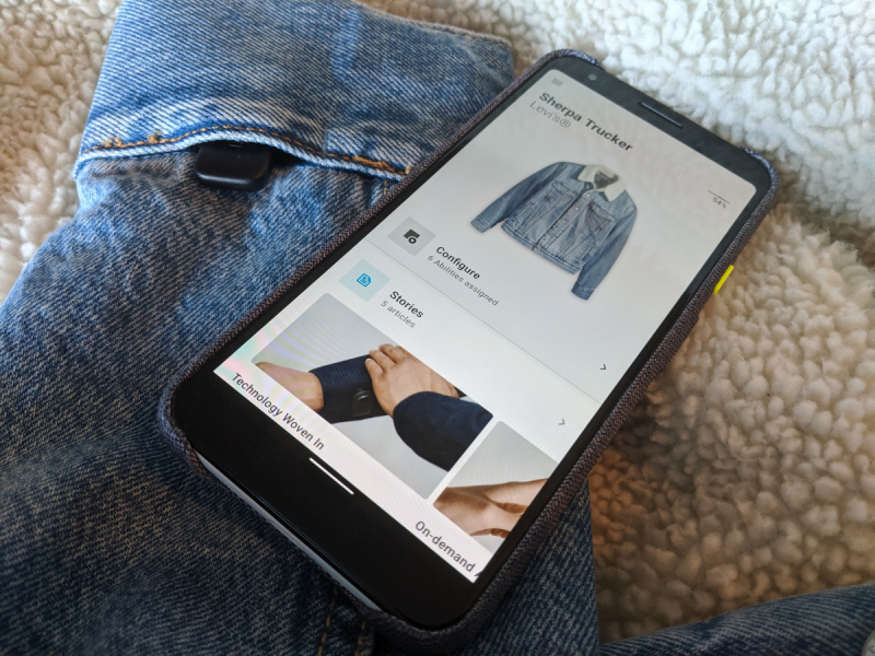 Google и Levi’s выпустят «умную» джинсовую куртку