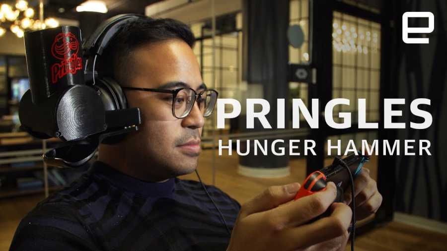 Pringles представил игровую гарнитуру, которая кормит игрока чипсами