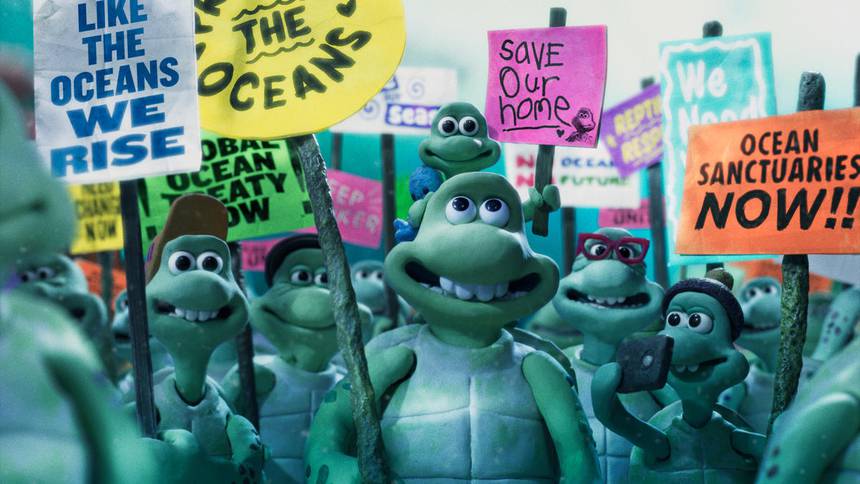 Анимационный ролик Greenpeace обратил на трудное положение морских черепах