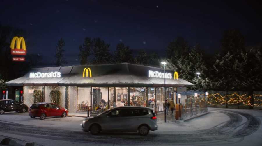 McDonald's выпустил анимационную рождественскую сказку о девочке и ее друге