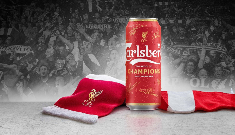 Carlsberg выпустил лимитированную версию пива в честь победы ФК «Ливерпуль»