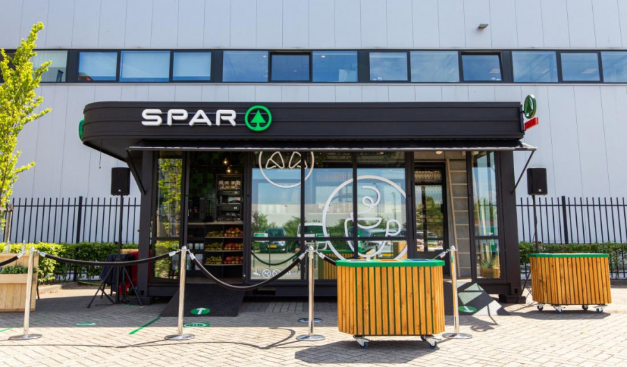 Ритейлер Spar начал развивать новый формат магазинов для одного посетителя
