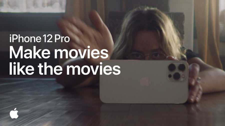 Apple показала, как снимать фильмы на iPhone 12 Pro
