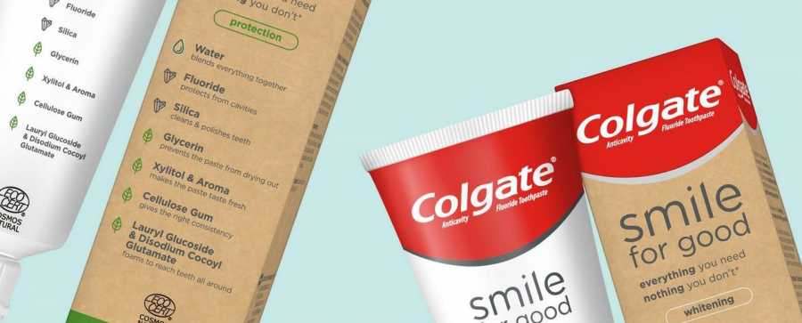 Colgate представила тубы для зубной пасты, пригодные для вторичной переработки