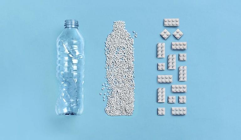 Lego представила кирпичик из переработанного пластика