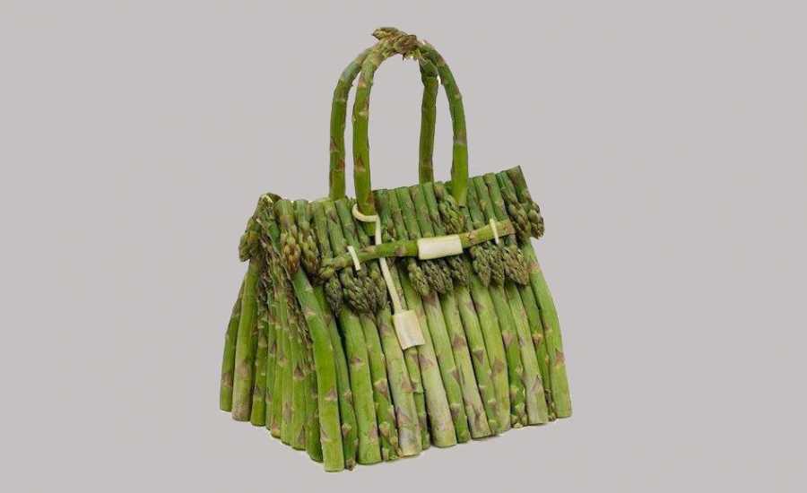 Hermès представил сумки «Биркин» из овощей