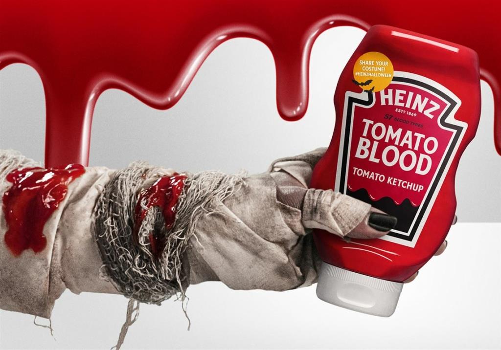 Heinz выпустил кровавый кетчуп на Хэллоуин