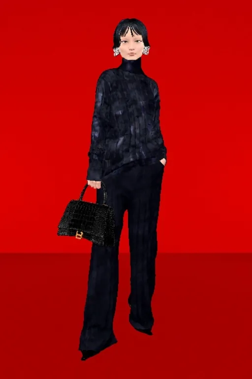 В новой кампании Balenciaga снялись виртуальные модели В новой кампании Balenciaga снялись виртуальные модели