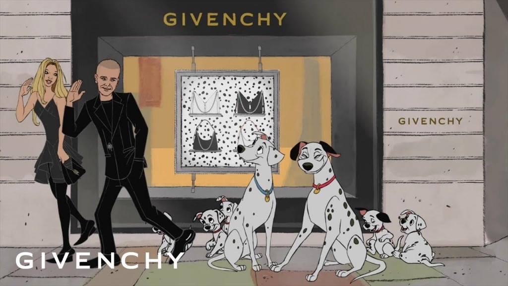 Givenchy и Disney создали анимационный ролик о далматинцах